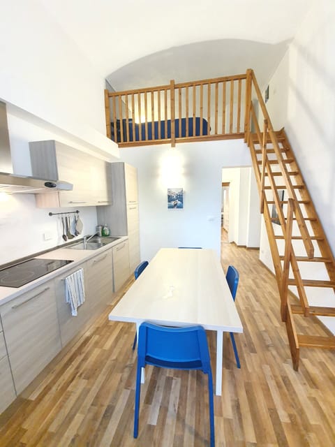Apartment, 1 Bedroom | Private kitchen | Full-size fridge, microwave, stovetop, dishwasher