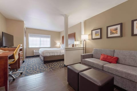 Suite, 1 King Bed with Sofa bed, Non Smoking | Individually decorated, individually furnished, desk, laptop workspace