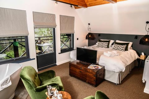 Individually decorated, individually furnished, blackout drapes