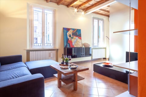 Apartment, 2 Bedrooms | Living area | Flat-screen TV