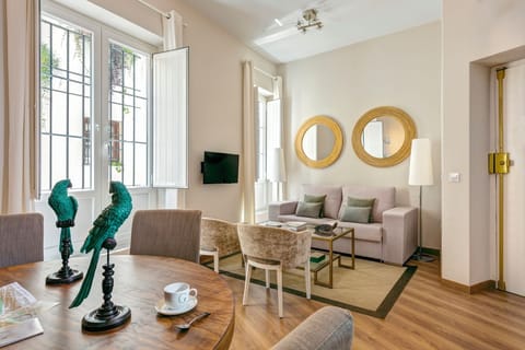 Apartment (2 Bedrooms) | Living area | 32-inch TV with cable channels