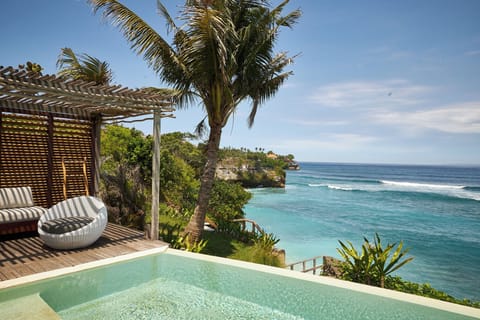 Exclusive Villa, 3 Bedrooms, Private Pool, Ocean View | Minibar, desk, free WiFi, bed sheets