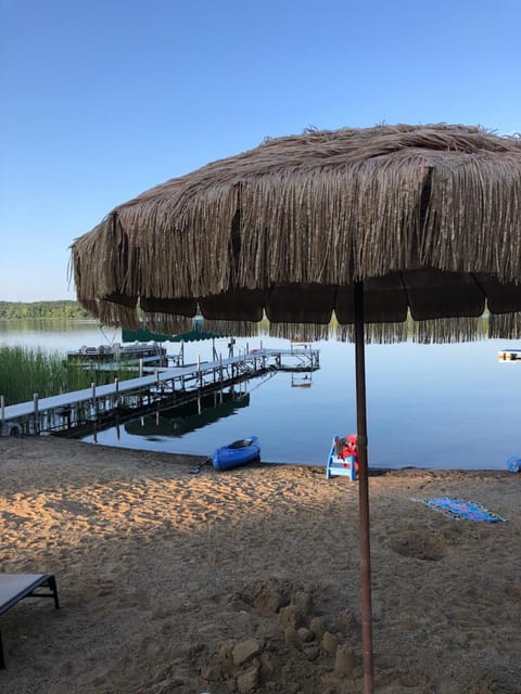Private beach, kayaking, fishing