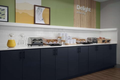 Free daily self-serve breakfast