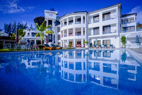 Front of property - evening/night
