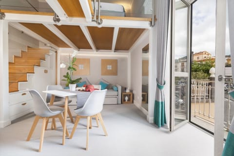 Standard Apartment | Living area | 40-inch Smart TV with digital channels, TV