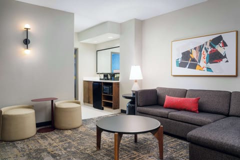 55-inch LCD TV with cable channels, Smart TV, pay movies