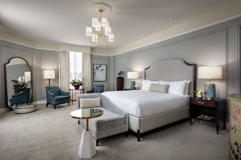 The Hermitage Suite | Frette Italian sheets, premium bedding, down comforters, pillowtop beds
