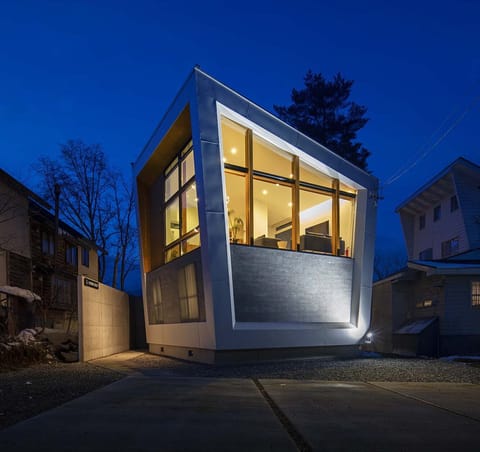 Front of property - evening/night