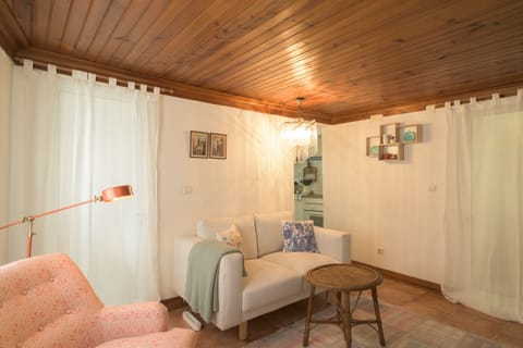 Apartment, 1 Bedroom | Living room | Flat-screen TV