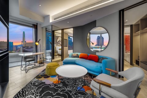 Suite, 1 King Bed | Minibar, in-room safe, laptop workspace, blackout drapes