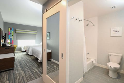 Room, 2 Queen Beds, Accessible (Hearing) | In-room safe, desk, laptop workspace, blackout drapes