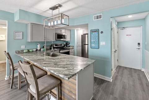 Condo, 3 Bedrooms, Balcony, Partial Ocean View (123) | Private kitchen | Full-size fridge, oven, stovetop, dishwasher