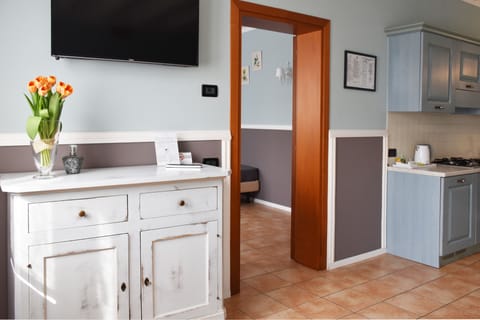 Family Apartment | Living area | Flat-screen TV