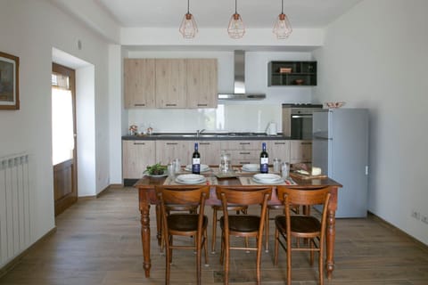 Villa, 3 Bedrooms | Private kitchen | Fridge, microwave, oven, stovetop