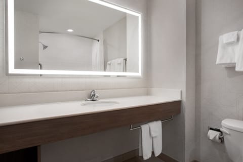 In-room safe, desk, laptop workspace, blackout drapes