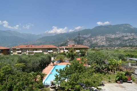 Panoramic Apartment, 2 Bedrooms, Balcony, Pool View | View from room