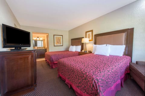 Desk, blackout drapes, iron/ironing board, free WiFi