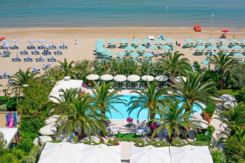 Private beach