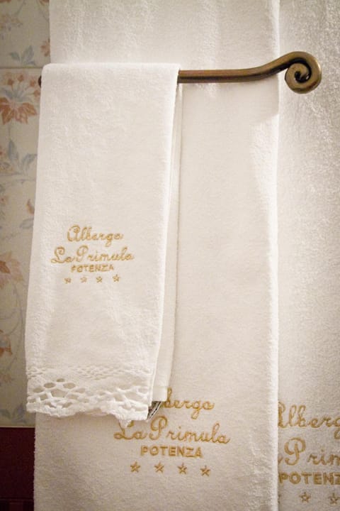 Shower, free toiletries, hair dryer, slippers