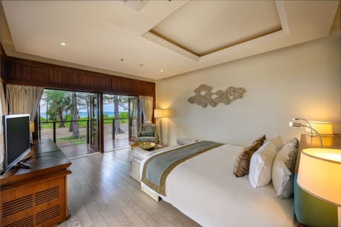 Room, Multiple Beds, Private Pool, Sea View (Villa Two Bedroom Private Pool Beachf) | Premium bedding, minibar, in-room safe, desk