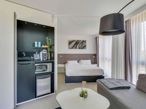 Minibar, in-room safe, desk, blackout drapes