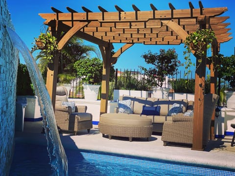 Rooftop pool