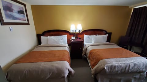 Room with 2 Double Beds Non Smoking Double Occupancy Rate: $10 extra for 3rd and 4th person | Individually decorated, individually furnished, desk, blackout drapes