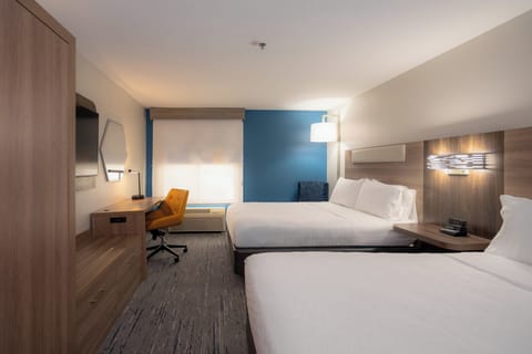 Standard Room, 2 Queen Beds | In-room safe, desk, laptop workspace, iron/ironing board