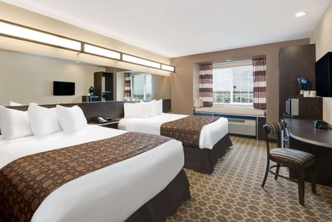 Room, 2 Queen Beds, Non Smoking | In-room safe, desk, iron/ironing board, free WiFi