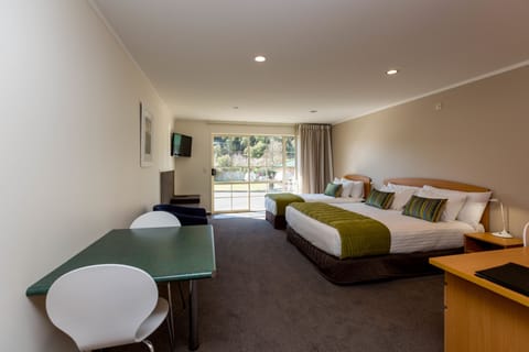Studio, Jetted Tub | Premium bedding, Select Comfort beds, desk, soundproofing