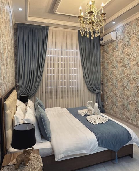 Luxury Apartment, 2 Bedrooms (Lower Floor) | 2 bedrooms, hypo-allergenic bedding available, desk, laptop workspace