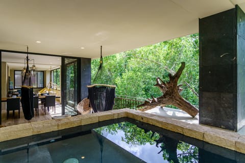 Deluxe Apartment, 2 Bedrooms, Private Pool | Terrace/patio