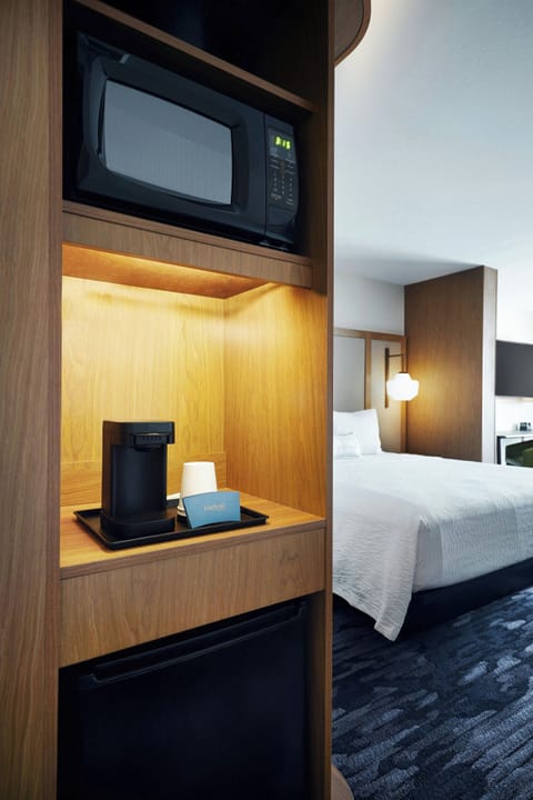 Individually furnished, desk, blackout drapes, iron/ironing board