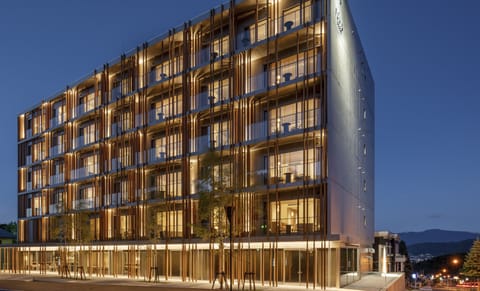 Front of property - evening/night