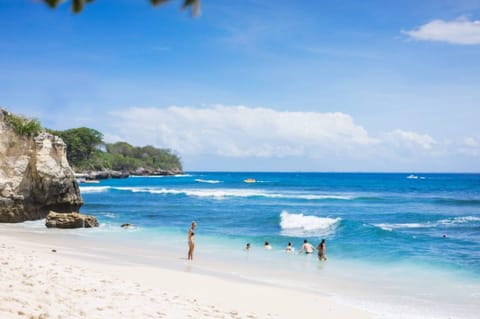 Beach nearby, white sand