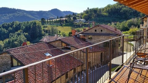 Quadruple Room, City View | Balcony view