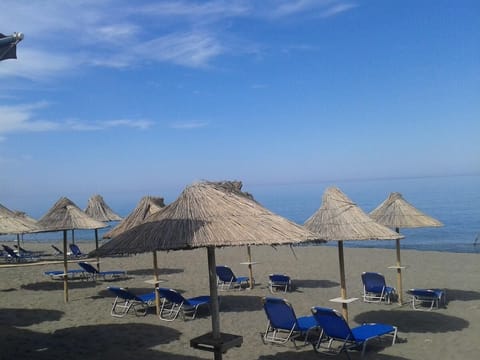 On the beach