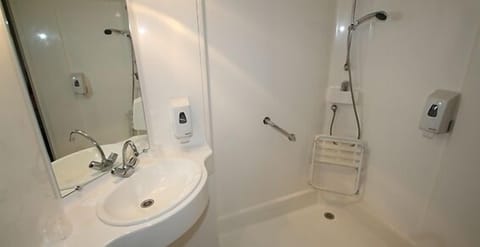 Standard Double Room | Bathroom | Shower, free toiletries, towels