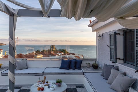 Superior Suite, Partial Sea View (Odysseus) | Terrace/patio