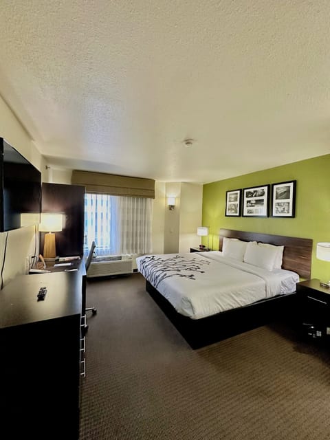 Suite, 2 Bedrooms (1 King Bed and 1 Sofa Bed) | In-room safe, desk, laptop workspace, blackout drapes