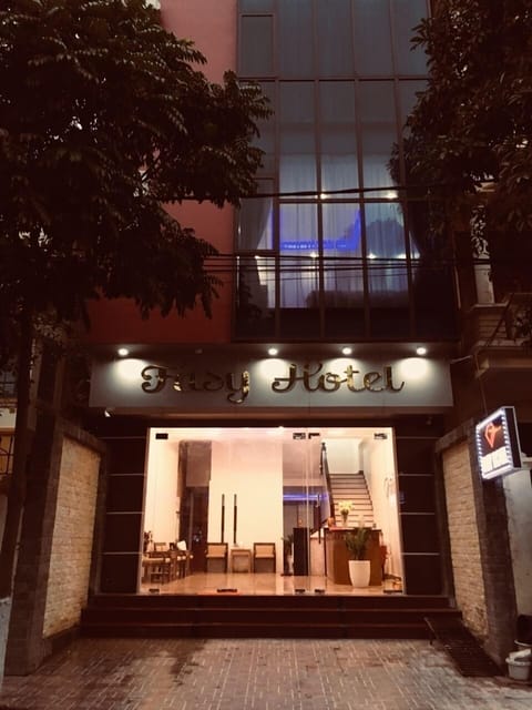Front of property - evening/night