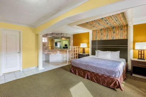 Junior Suite, 1 King Bed, Non Smoking, Jetted Tub | Desk, iron/ironing board, free WiFi