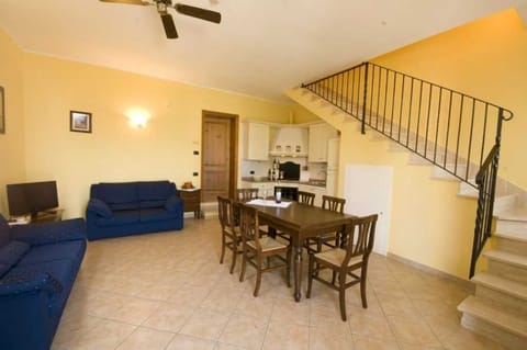 Apartment, 3 Bedrooms (Alloro) | Living room | Flat-screen TV