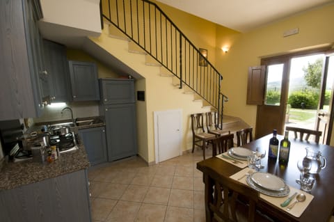 Apartment, 4 Bedrooms (Salvia) | Private kitchen | Full-size fridge, microwave, oven, stovetop