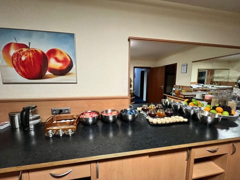 Daily buffet breakfast for a fee