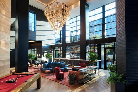 Rooftop bar, pool views, open daily