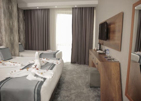 Deluxe Triple Room | Egyptian cotton sheets, premium bedding, minibar, desk