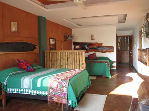 Grand Quadruple Room, Non Smoking, Private Bathroom | Free WiFi, bed sheets