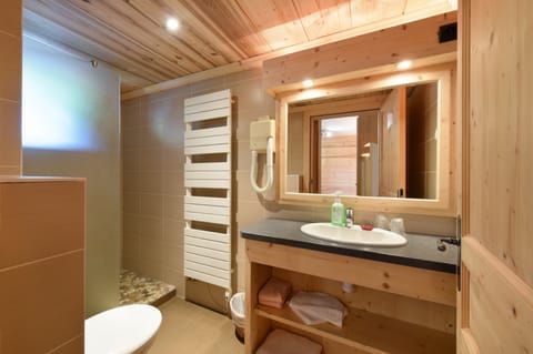 Chambre Studio 2 personnes Budget | Bathroom | Free toiletries, hair dryer, bathrobes, towels